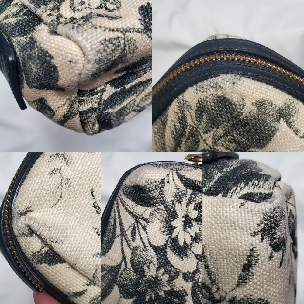 Gucci Floral Canvas Makeup Pouch - Picture 11 of 12